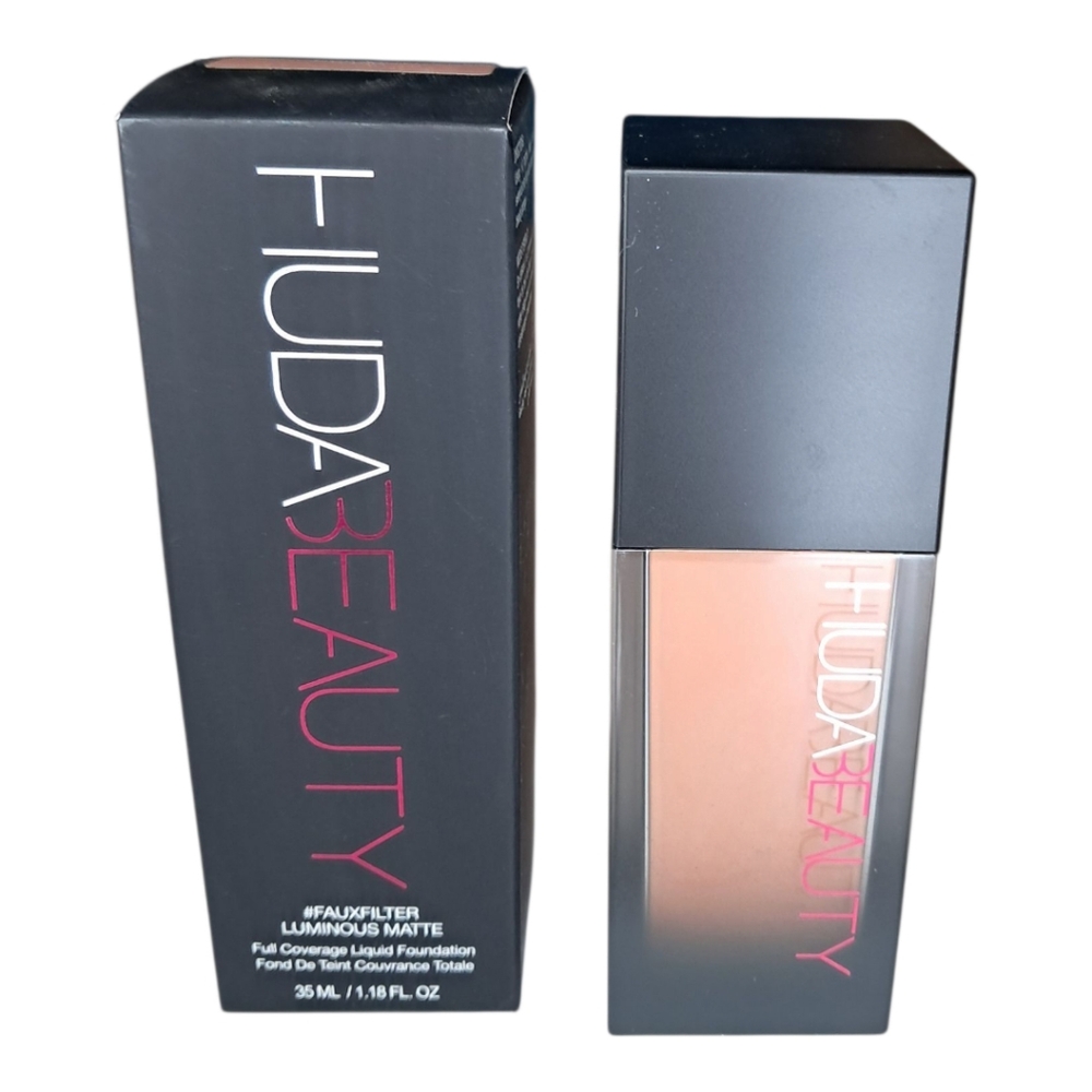 HUDA BEAUTY #Fauxfilter Luminous Matte Full Coverage Foundation Beignet 335B New